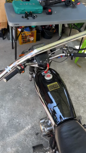 StopGuard 28mm Motorcycle Handlebar Riser Bar CNC Aluminum Alloy Scooter Handle Bar For Motorcycle 280mm×700mm