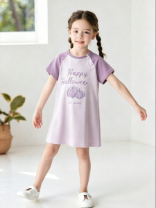 Usbettas | Girls Princess Summer Light T-shirt Dress S