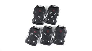 Vỏ Chìa Khóa Thông Minh Jingyuqin Tương Thích Với Chevrolet Tahoe Silverado Suburban GMC Sierra Acadia Terrain - ABS + Kim Loại