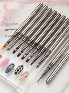 Professional Nail Art Brush Set Ultra Fine Painting Pen Therapy Pen Line Drawing Pen Daisy Pen for Nail Salon Special Use