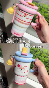 [ซับเซรามิก] แก้วเก็บความเย็นเคลือบเซรามิก  600ML.