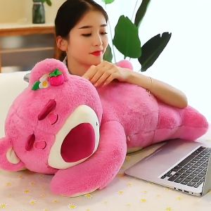 Hàng sẵn Gấu Bông Gấu Dâu Losto Size Lớn Có Mùi Dâu Ngọt Ngào Hàng Cao Cấp Chất Vải Mềm Mịn Gấu Dâu Tỏa Hương Thơm