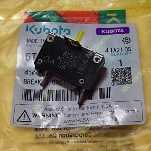 แท้ศูนย์100% ตัวตัดไฟ คูโบต้า DC60 / DC68 / DC70 / DC93 / DC95 / DC105 X (Kubota) (สวิทไฟ สวิตซ์ไฟ)