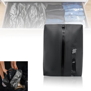 รถจักรยานยนต์ขี่จักรยานท่องเที่ยวธุรกิจสูญญากาศเสื้อผ้าการบีบอัดกระเป๋า Boarding กระเป๋าเดินทางขนาดใหญ่แบบพกพากระเป๋า 40 ซม.-45 ซม