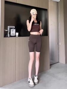 High Waist Fitness ShortsWomen Yoga Sports Shorts Casual Streetwear Short Trousers Female Tight Shorts For Ladies Workout Pants