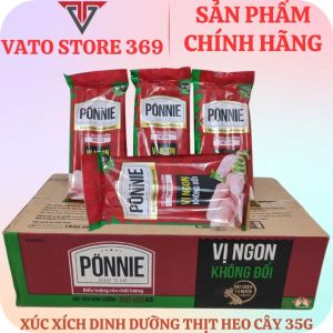 Xúc xích dinh dưỡng thịt heo PONNIE cây 70g