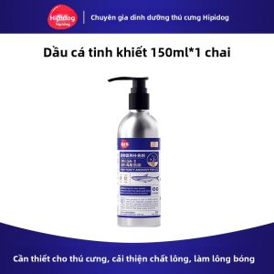 hipidog | Dầu Cá Chống Rụng Lông & Chăm Sóc Da cho Thú Cưng
