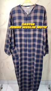 Daster Jumbo muslim semata kaki motif
