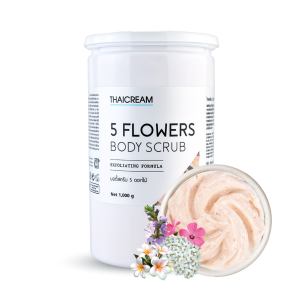 ไทยครีม สครับขัดผิว 1กิโล 5 ชนิด บำรุงผิว บอดี้สครับ สครับผิว ครีมขัดผิว กลิ่นหอม สปาขัดผิว ขัดขี้ไคล