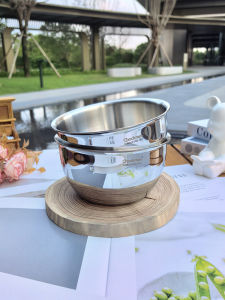 Thickened Solid Bowl Chockmen 18/10 Stainless Steel Mirror Polished Adult Rice Bowl Small Noodles Bowl Chinese Style 14CM