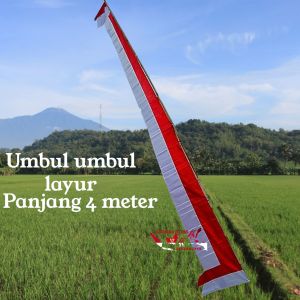 bendera layur merah putih 17 agustus