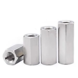 OPPU | Stainless Steel Extended Thick Round Joint Nut
