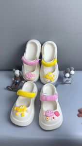 Set Jibbitz Sticker Charm kèm dây thắt nhiều chủ đề nhựa cứng gắn Dép Crocs Cross Dép Sục Cá Sấu MayTo JB-105