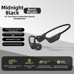 POLVCDG | Wireless Bone Conduction Bluetooth Earphones for Cycling and Sports with Long Battery Life