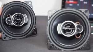 Pioneer 4inches 3Way Flush-Monunt Car Coaxial Speaker TS-A1096S Audio Pintu Kereta
