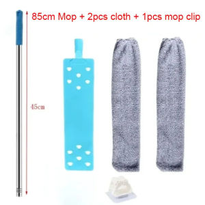 Long Handle Detachable Dust MopFloor Ceiling Bed Bottom GapCleaner Furniture Sofa Flexible MicrofiberComprehensive Cleaning Tool
