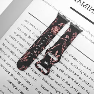 Floral Engraved Band for Redmi Watch 6/5/4 Strap Silicone Carvings Bands for Xiaomi MiBand 9pro 8pro Smartwatch Bracelet Correas