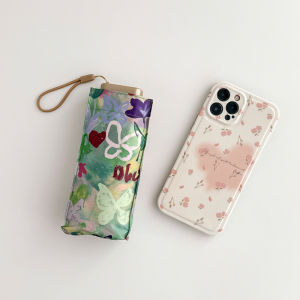 ร่มพกพาขนาดเล็ก Haru เครื่องป้องกันรังสียูวี กันแดด กันฝน ร่มพับได้ 3 จุด สำหรับผู้ใหญ่ ร่มกันฝนแบบดั้งเดิม