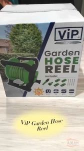 ViP Stackable Garden Hose Reel Set 20Meter 15Meter with wall mounting UV Garden Hose Roller