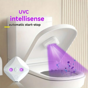 Portable Household Smart Toilet Cleaner Wall-mounted Sterilization With USB Charging LED Toilet Light For Home Bathroom Travels