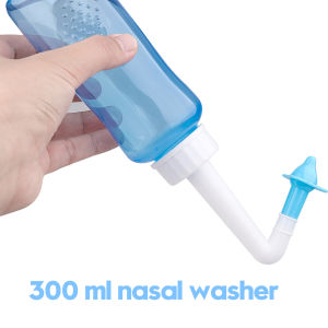 300/500ml Nose Wash Pot Nasal Irrigator Neti Bottle Clean Protector for Allergic Rhinitis Sinus Daily Rinsing Washer