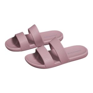 American Simple Summer Outdoor Wear Womens EVA Slippers Indoor Home Anti-Slip Deodorant Flat Heel Daily Use Pure Color