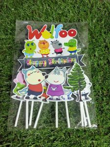 Topi Kue Wolfoo Happy Birthday: Dekorasi Kue yang Menyenangkan