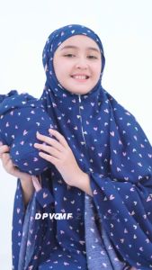 Mukena Anak Perempuan Rayon Premium 2in1 Resleting Mukenah Tanggung TK SD SMP Remaja Dewasa Couple