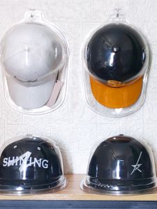 Transparent Baseball Cap Dust Cover Storage Hat Box Display Stand Hanging Cap Holder Anti-Deformation for Adult Summer 2024