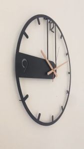 Đồng hồ treo tường Bắc Âu kim trôi yên tĩnh phong cách Hiện Đại BH 03 năm - Happy Decor DH005