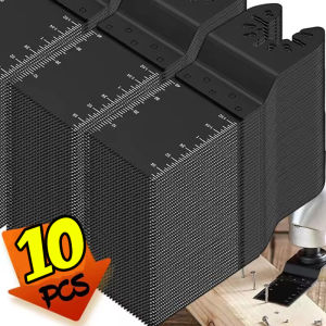 10Pcs Multi Tool Blades Oscillating Saw Blade Multi-Function Saw Blade Renovator Multi Cutter Blade For Wood Metal Plastic Cutting