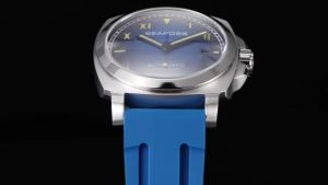 SEAKOSS 40mm Đồng Hồ Lặn Nam Chống Nước 100M Cơ Khí Tự Động Với Bộ Máy Seagull ST1612 Siêu Dạ Quang Lịch Dây Đeo Silicon