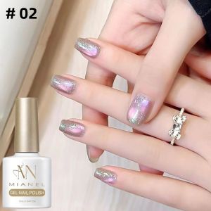 Sơn Gel Mắt Mèo MIANEL 93A 10ML - Mẫu Bán Chạy Mùa Đông Làm Trắng Màu Thời Trang Siêu Đa Năng Trong Suốt Dùng Cho Salon