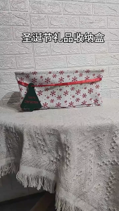 Christmas Creative Storage Box Kids Toys Organizer Fruit Snacks Desktop Container Desktop Container Home Organizer Bedroom Closet Clothes Sundries Storage Box