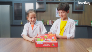 Smartivity My First Science Experiment Kit for Kids 6-8-10-12-14 Years I 50+ Amazing Science Experiments | Birthday Gift | STEM Science Kit | Educational Toy