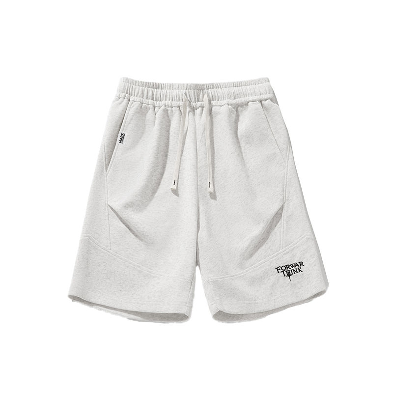 Mark Fairwhale | Casual Sports Embroidered Shorts for Men