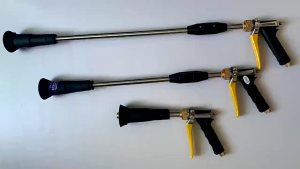 Highpressure Sprayer untuk Pembersihan Pertanian Berat dengan Panjang Senjata Boleh Diputar dan Saiz Atomisasi Boleh Disesuaikan - Home Garden