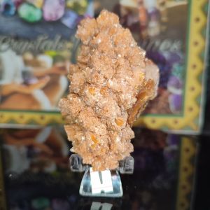 Orange Calcite Cluster (SOLD PER PIECE/STAND NOT INCLUDED)