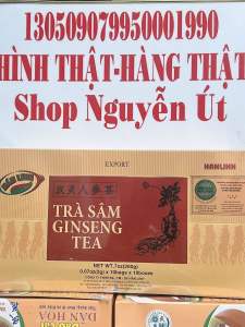 Trà sâm ginseng tea hán linh hộp 100 gói x 2g
