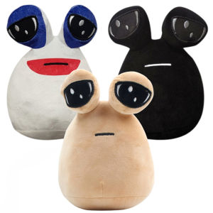 Hot Game My Pet Alien Pou Plush Toy Furdiburb Emotion Alien Plushie Stuffed Animal Doll 22cm