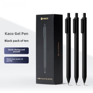 Quick-Dry Black Neutral Pen Pack of 10