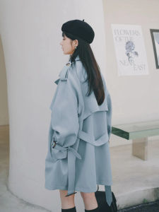 เสื้อแจ็คเก็ตผู้หญิงทรงหลวมสไตล์เกาหลีฤดูใบไม้ผลิและฤดูใบไม้ร่วง ทรงสั้น เสื้อคลุมกันหนาวแฟชั่นสุดเท่สำหรับผู้หญิง