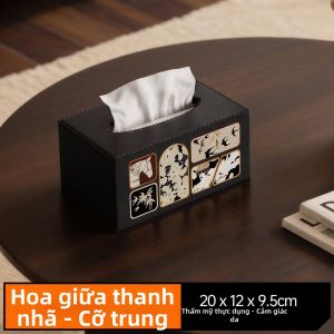 FAJIENUO | Hộp Giấy Ăn Sang Trọng Vintage Sáng Tạo