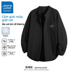 Jeanswest | Áo Sơ Mi Dài Tay Phong Cách Đơn Giản Cao Cấp