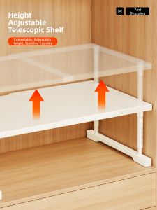 evesigar | Adjustable Extendable Organizer Shelf