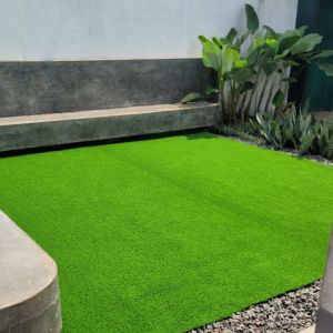1m x 8m | Rumput Sintetis Swiss 3cm | Hijau Tebal Halus | Premium
