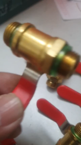 Khoá van đồng hai đầu ren 14mm máy rửa xe-Máy nén khí các loại