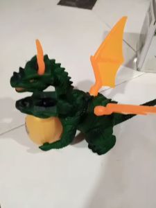 Mainan Anak Dragon Dimosautus WH 3010 /Mainan Anak Robot Dinosaurus Jalan Lampu Dan Suara