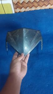 Narita - Visor / Batok Depan Atas Supra X 125 2014 FI Injeksi Karbon