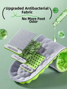 JVBV | Moisture Wicking Anti-odor Breathable Antibacterial Fragrant Cushioning Insoles Thicker